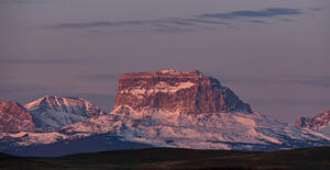 Chief Mountain (Blackfoot -Ninaistako), located in Montana