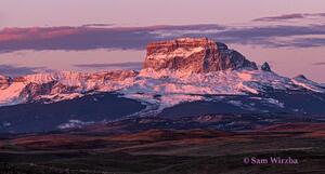 Chief Mountain (Blackfoot -Ninaistako), located in Montana