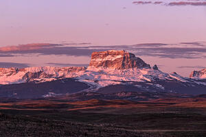 Chief Mountain (Blackfoot -Ninaistako), located in Montana