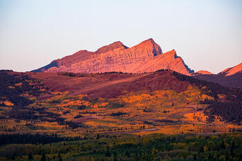 Chief Mountain (Blackfoot -Ninaistako), located in Montana