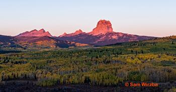 Chief Mountain (Blackfoot -Ninaistako), located in Montana
