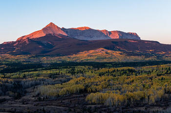 Chief Mountain (Blackfoot -Ninaistako), located in Montana