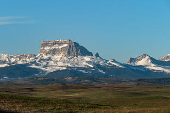 Chief Mountain (Blackfoot -Ninaistako), located in Montana