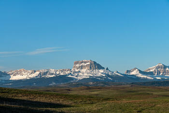 Chief Mountain (Blackfoot -Ninaistako), located in Montana