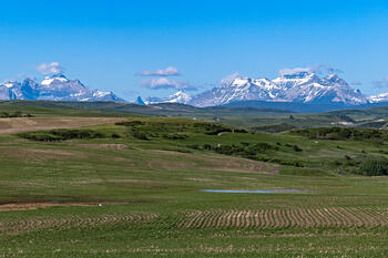 Chief Mountain (Blackfoot -Ninaistako), located in Montana