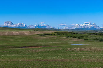 Chief Mountain (Blackfoot -Ninaistako), located in Montana
