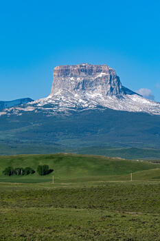 Chief Mountain (Blackfoot -Ninaistako), located in Montana