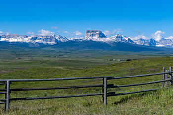 Chief Mountain (Blackfoot -Ninaistako), located in Montana