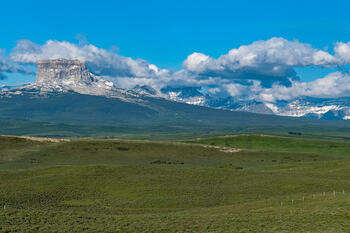 Chief Mountain (Blackfoot -Ninaistako), located in Montana