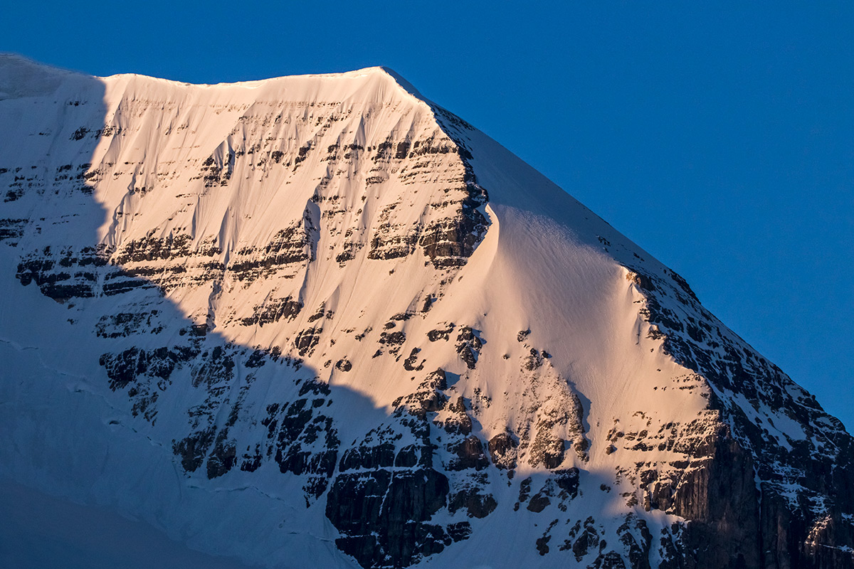 Mount Andromeda at the Columbia Icefields