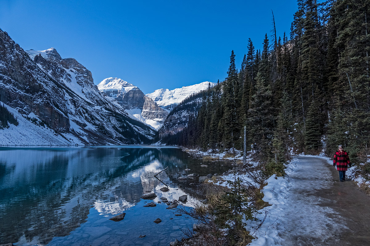 Lake Louise in early spring