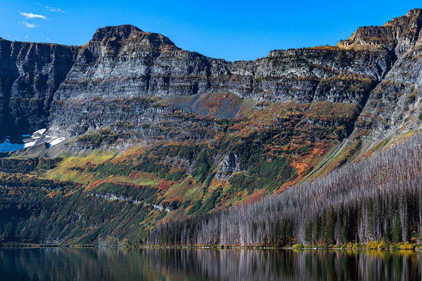 Cameron Lake, Mt Custer, fall